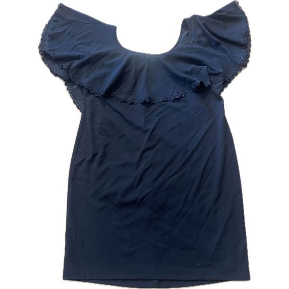 Betsy & Adam Dresses & Skirts - Betsy & Adam Off the Shoulder Black Dress Women’s Size 18W NWT